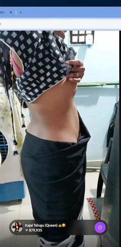 tango girl  Kajal Telugu boob show