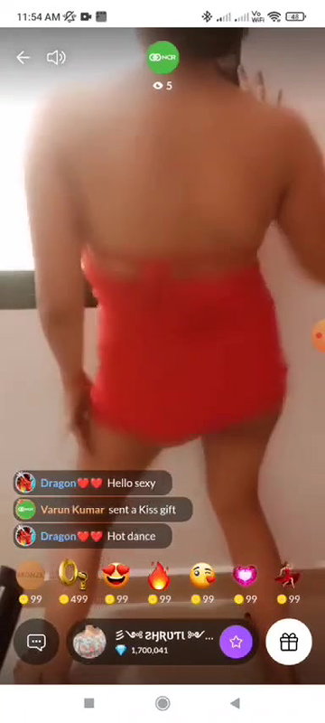 tango girl Shruti nude show