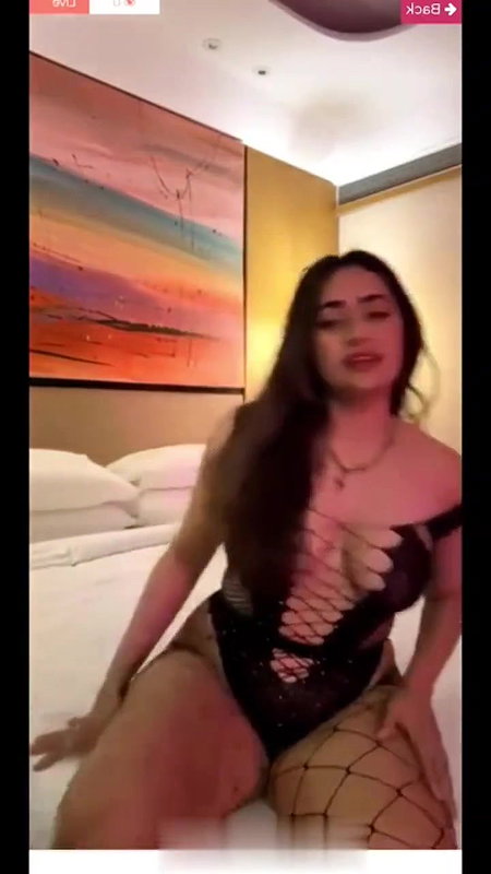 Famous Model Divya Mistry Black Lingerie Showing her ass