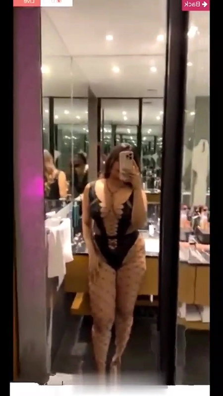 Famous Model Divya Mistry Black Lingerie Showing her ass