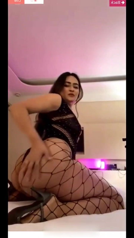 Famous Model Divya Mistry Black Lingerie Showing her ass