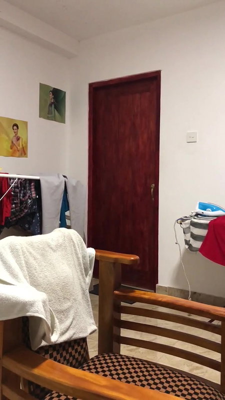 hot wife in hotel room bathrrom after nude bath