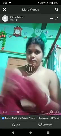 bhabhi boobs show viral Facebook video reels