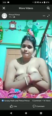 bhabhi boobs show viral Facebook video reels