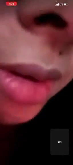 innocent girlfriend showing big boobs on call