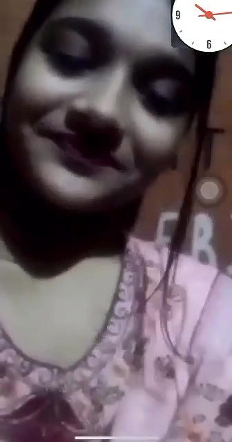 cute college girl boobs show on a video call