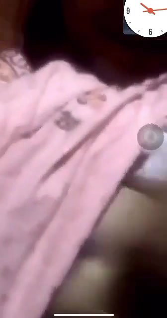 cute college girl boobs show on a video call