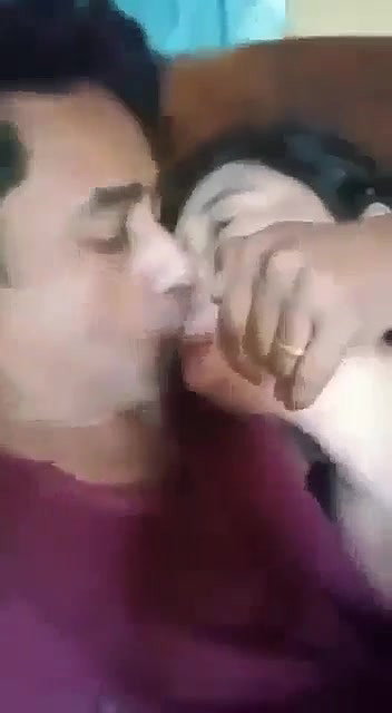 married desi couple sex foreplay at home