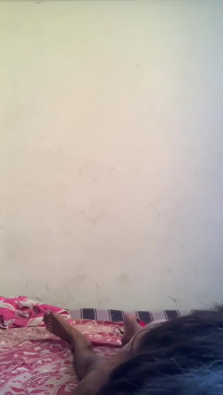 Indian girl boob press while riding lover dick
