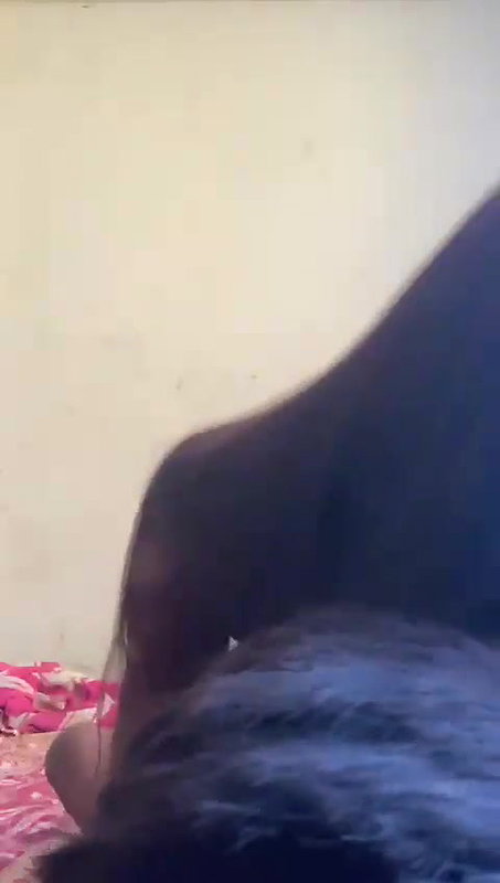 Indian girl boob press while riding lover dick