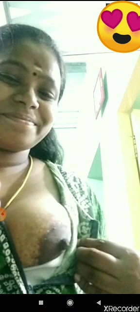 Tamil wife boob show viral video call show
