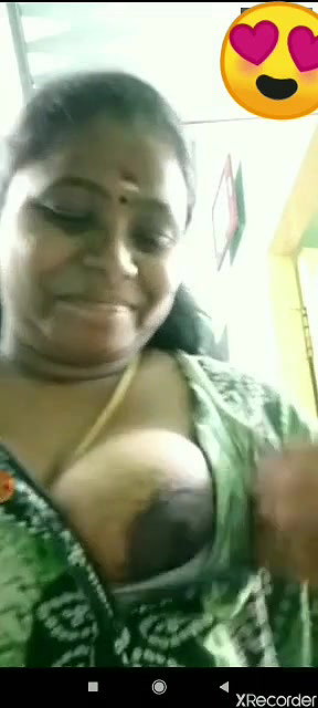 Tamil wife boob show viral video call show