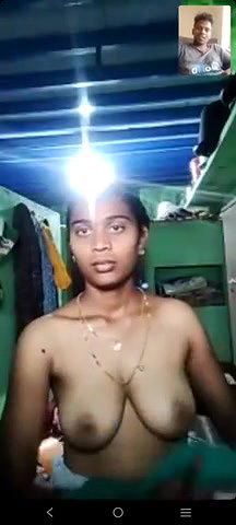 Telugu big boobs girl topless viral video call