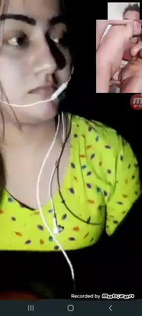 beautiful girl boobs show on video call viral show