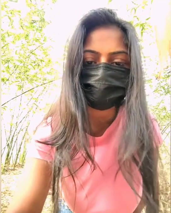 girl Nude Jungle Outdoor Public place Nude show
