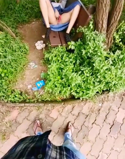 Miss Malaika Public place Nude Pussy Show Masturbation