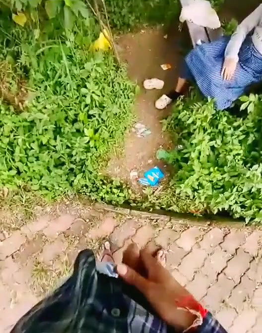 Miss Malaika Public place Nude Pussy Show Masturbation