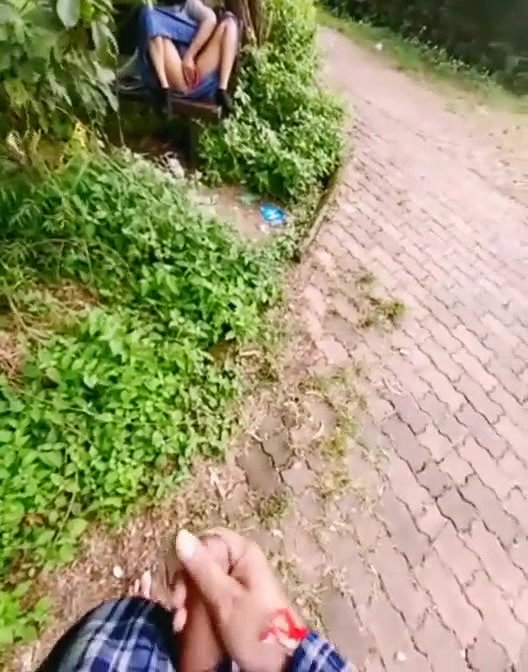 Miss Malaika Public place Nude Pussy Show Masturbation