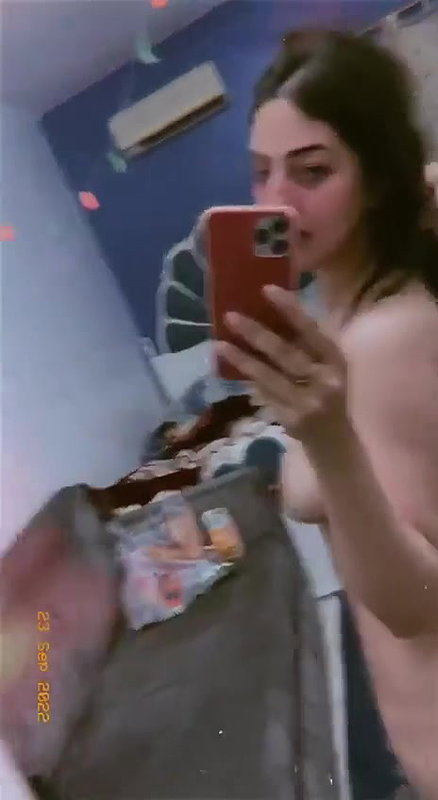 Pakistani white ass girl selfie viral nude MMS