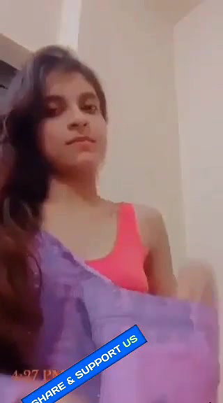 Udaipur cute girl boob show selfie viral video