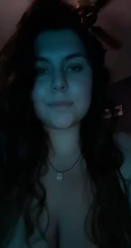 Cute Girl Showing Booby