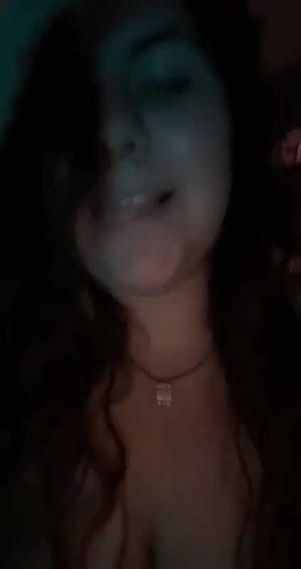 Cute Girl Showing Booby