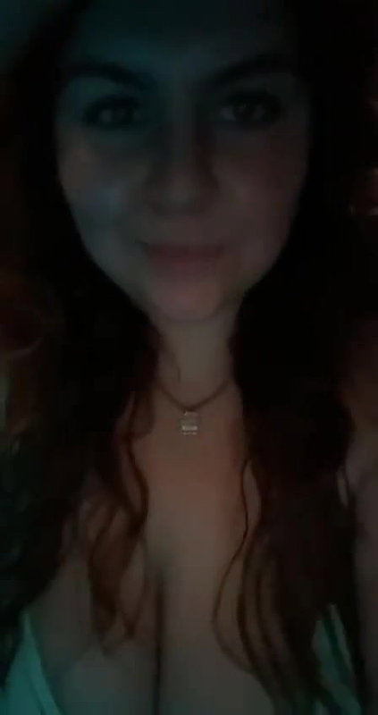 Cute Girl Showing Booby