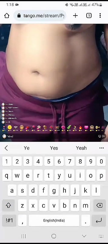 tangog irl mohini nude show