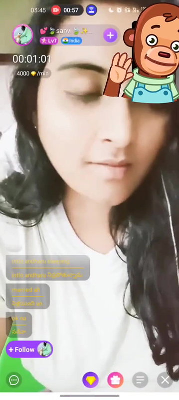 tango girl sanvi boob