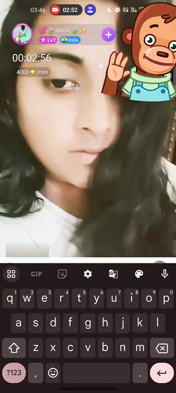 tango girl sanvi boob