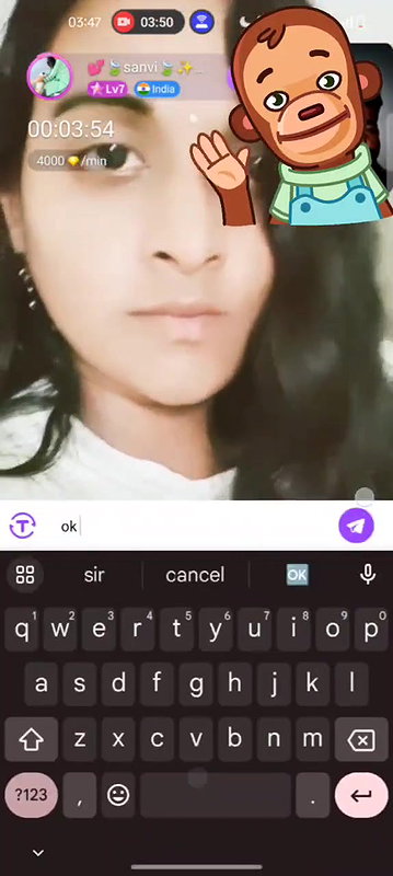tango girl sanvi boob