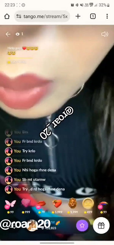 tango girl Disha nude show