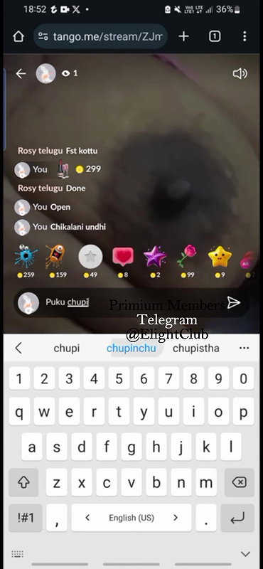 chuche dikhayi