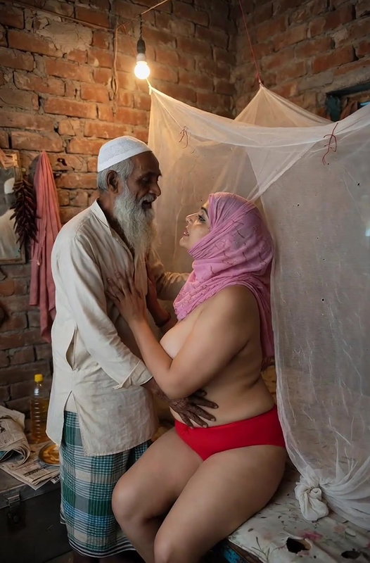 Hijabi muslim sexy woman fucked by old man in room tango chamet onlyfans stripchat