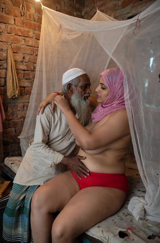 Hijabi muslim sexy woman fucked by old man in room tango chamet onlyfans stripchat