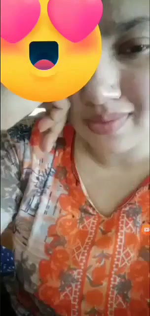 Paki sex horny wife video chat boob pressing