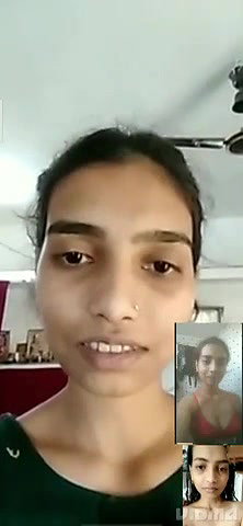 Indian Girl Showing White Boobs On Video Call
