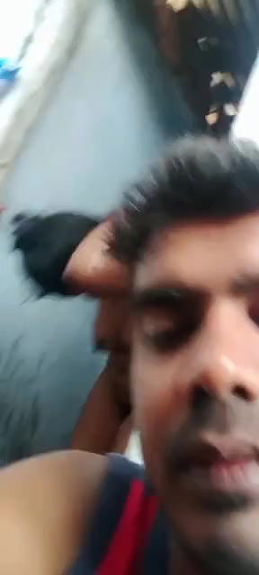Desi wife bathing caught while hubby doing video