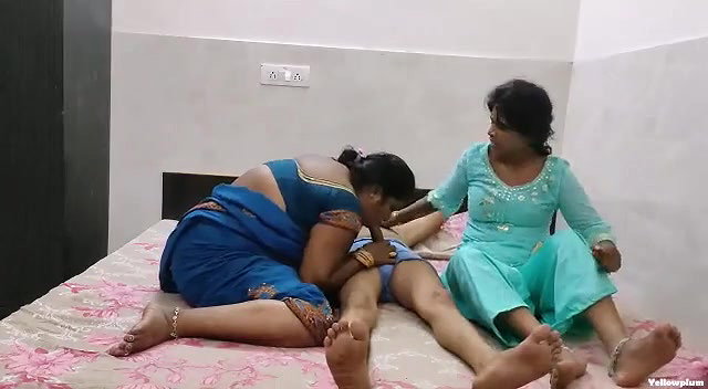 Desi incest threesome sex with wife and saali