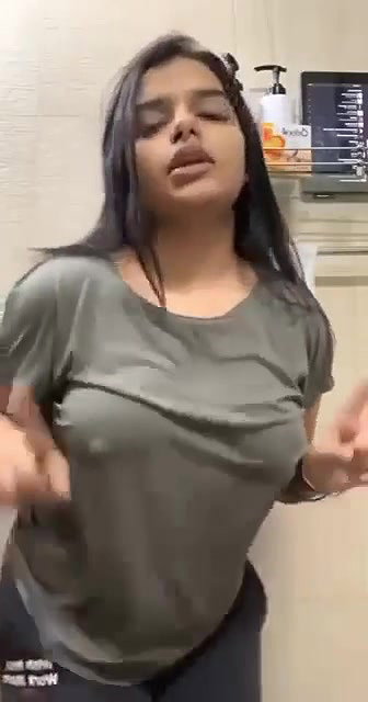 Milk tanker Indian girl topless in bathroom