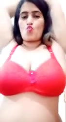 Big booby Pakistani girl boobs show selfie