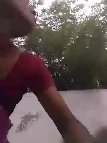 Telugu wife showing her naked pussy outdoors