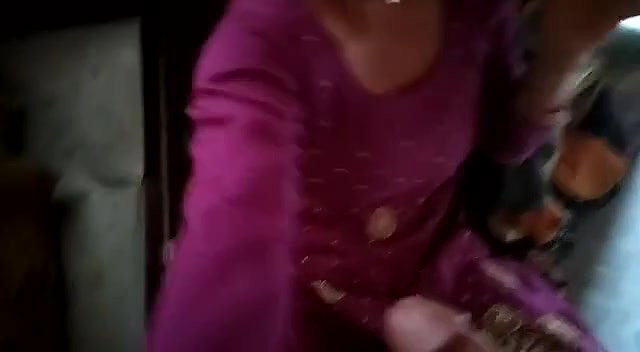 Dehati wife making dick ready for fucking