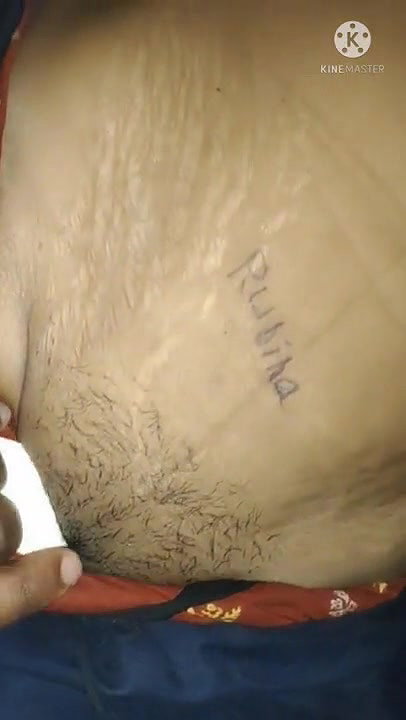 Pervert hubby making video of boobs of his wife