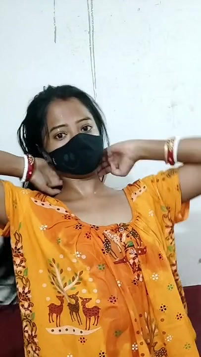 Village Girl Bathing
