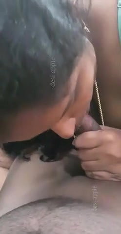 Tamil wife blowjob and boob job to hubby