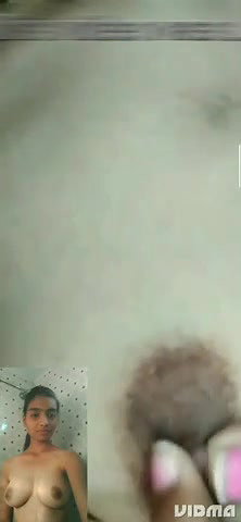 Desi girl stripping bra boobs show for boyfriend