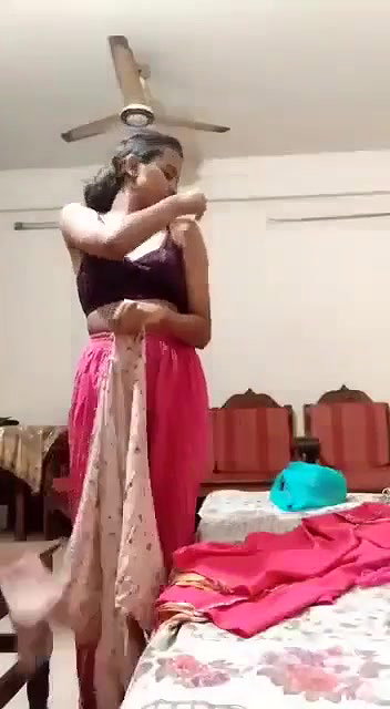 Bangladeshi girl showing small round boobs