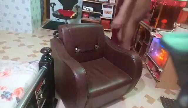 Bengali girl doggy anal fuck in sofa with brother