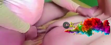 Colorful Holi Special Newly Married Indian Couple First Sex